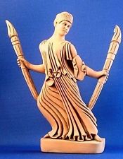 Hecate statue_2 torches